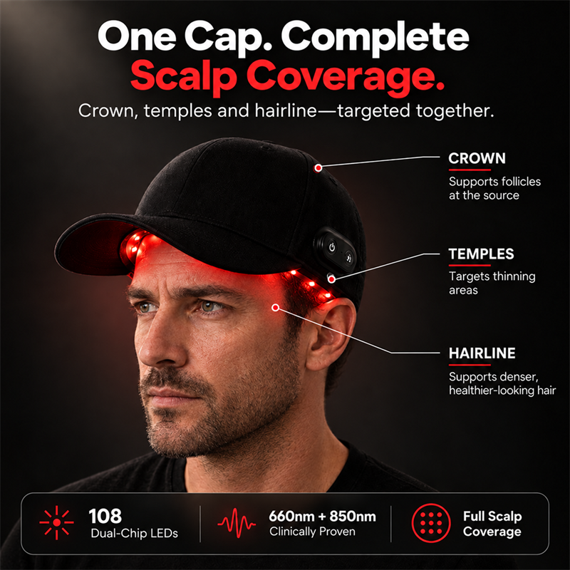 Nuvorite Red Light Wellness Cap