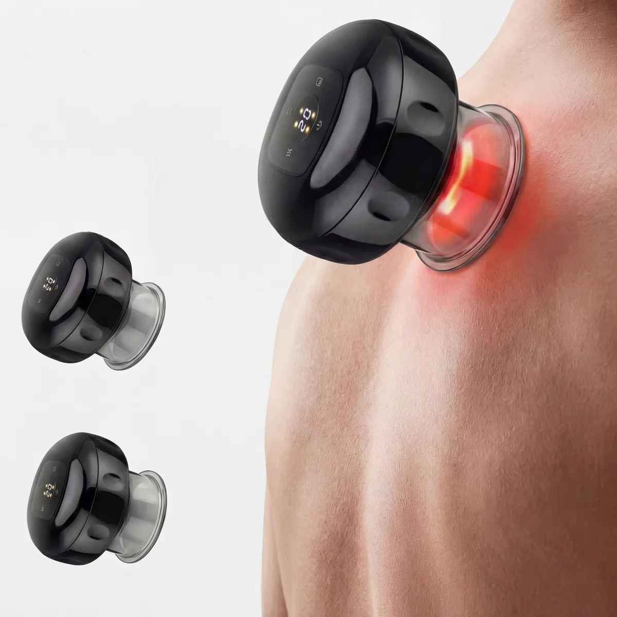 Nuvorite Red Light Therapy Cupping Set – 2 Pack