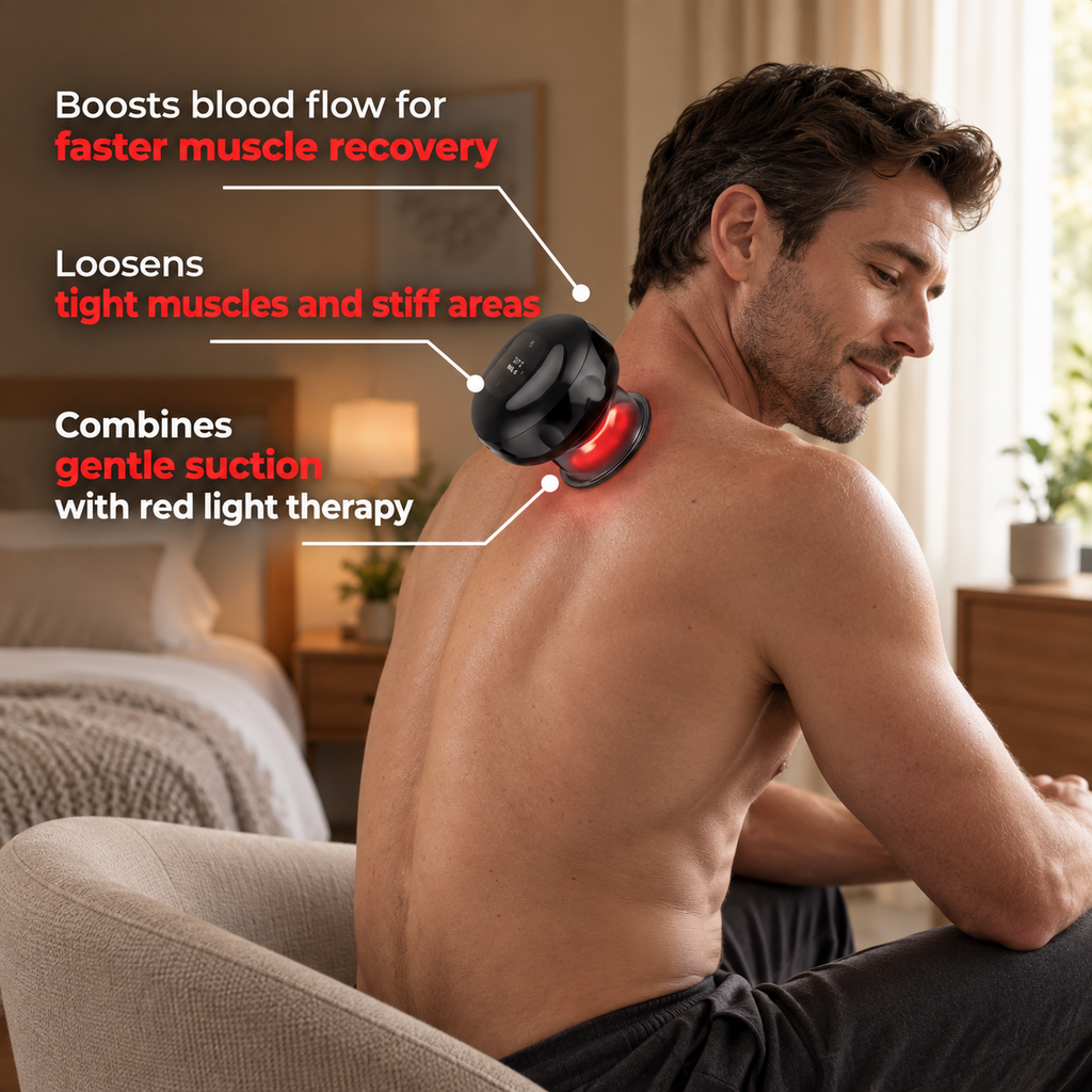 Nuvorite Red Light Therapy Cupping Set – 2 Pack