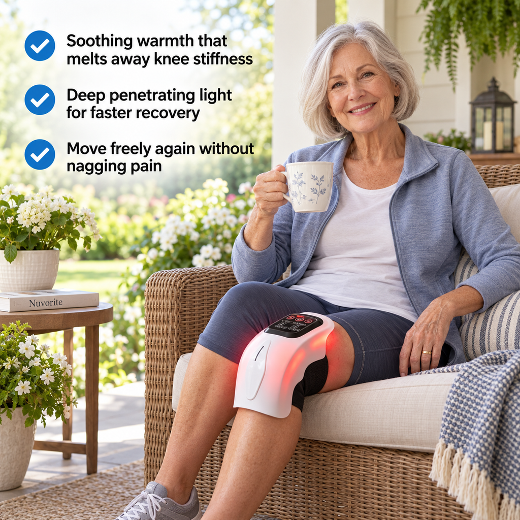 Nuvorite Red Light & Heat Wellness Knee Brace