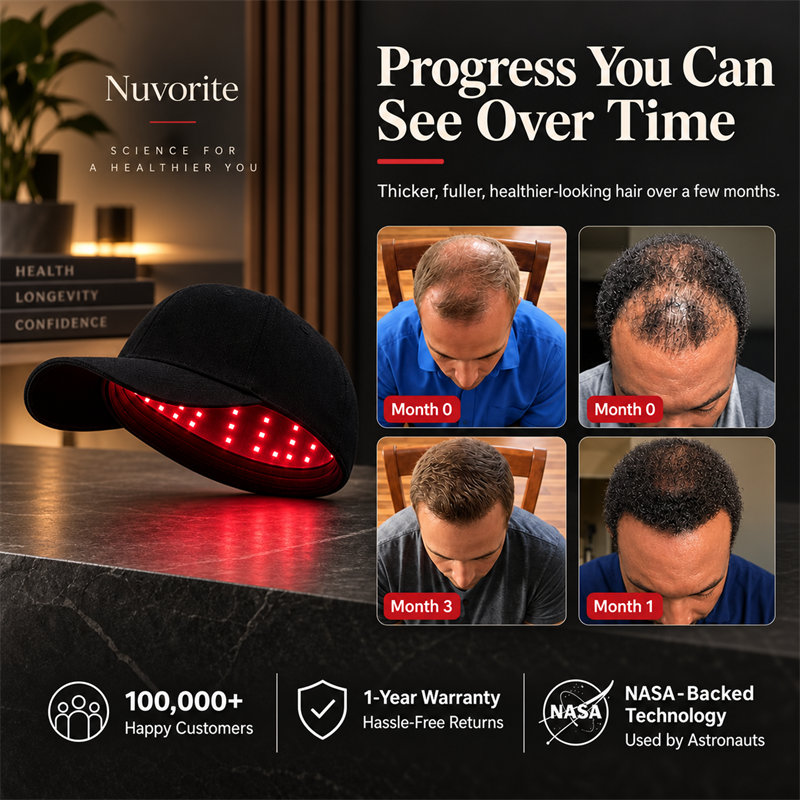 Nuvorite Red Light Wellness Cap