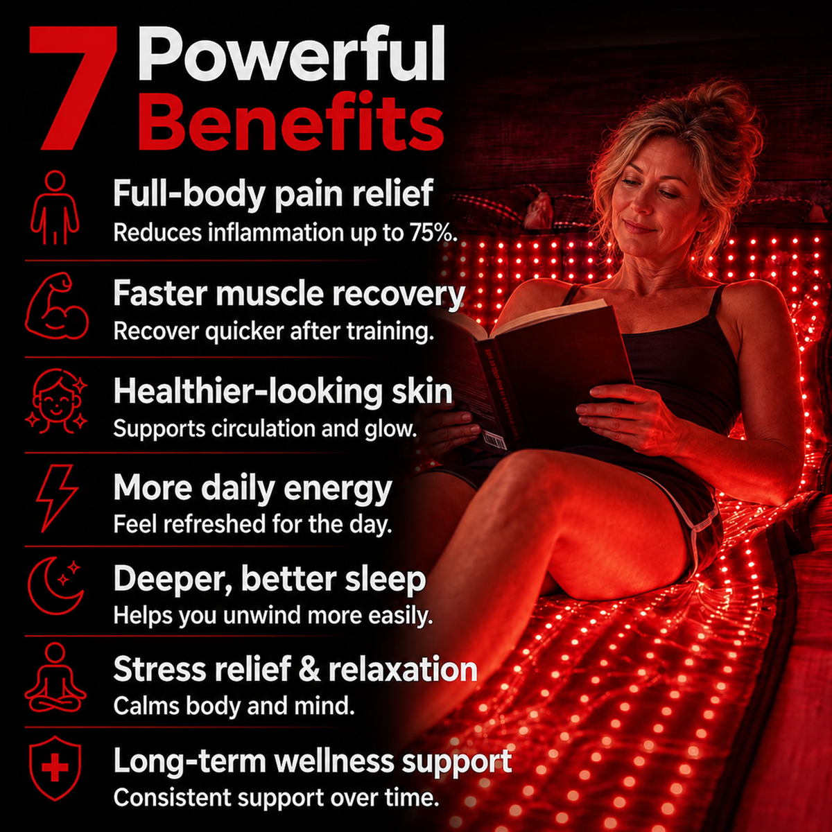 Nuvorite Red Light Wellness Mat