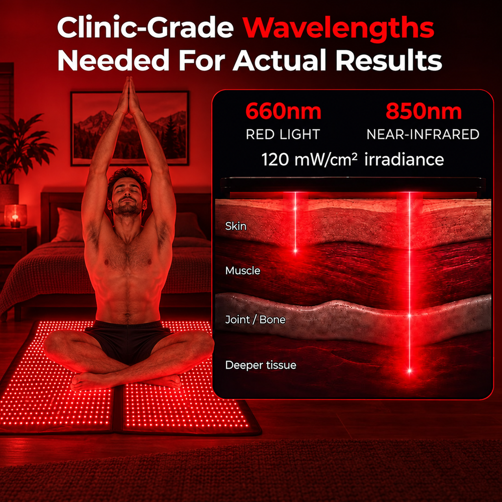 Nuvorite Red Light Wellness Mat