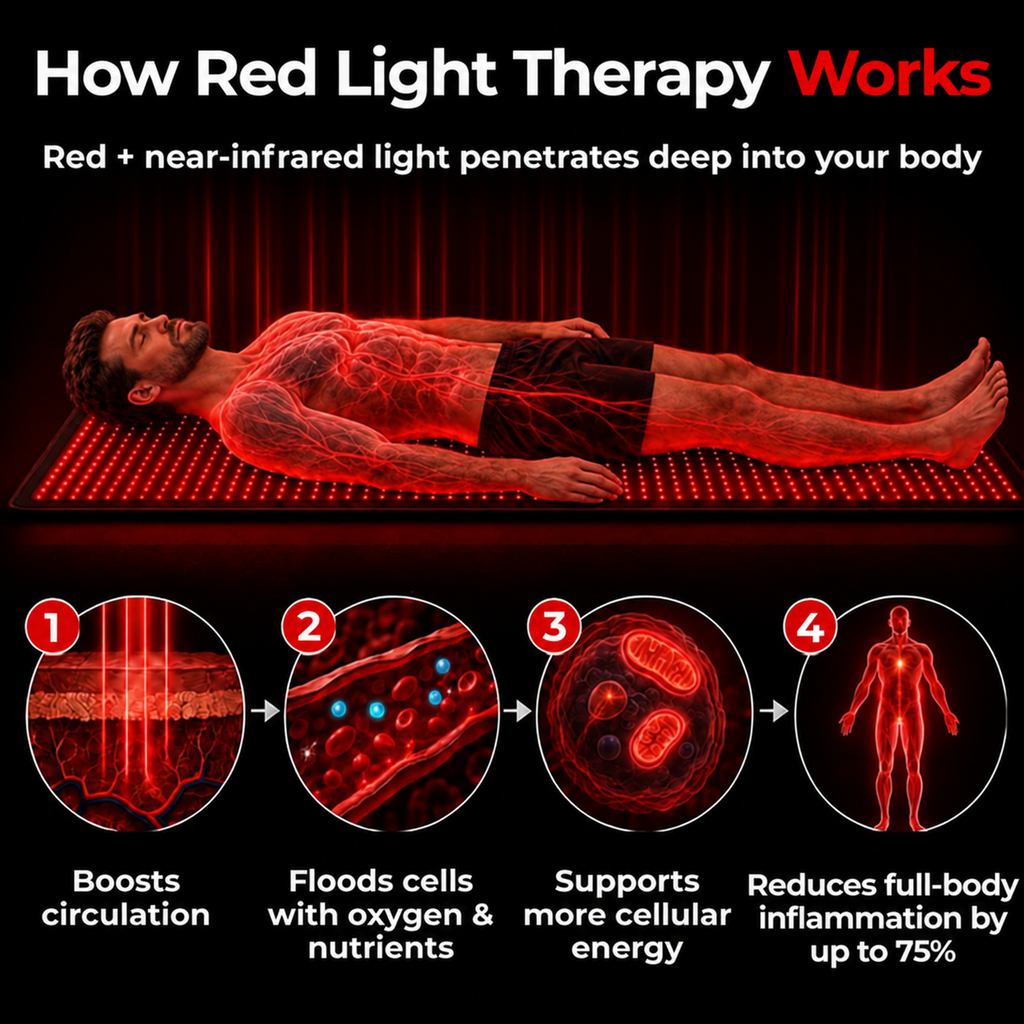 Nuvorite Red Light Wellness Mat