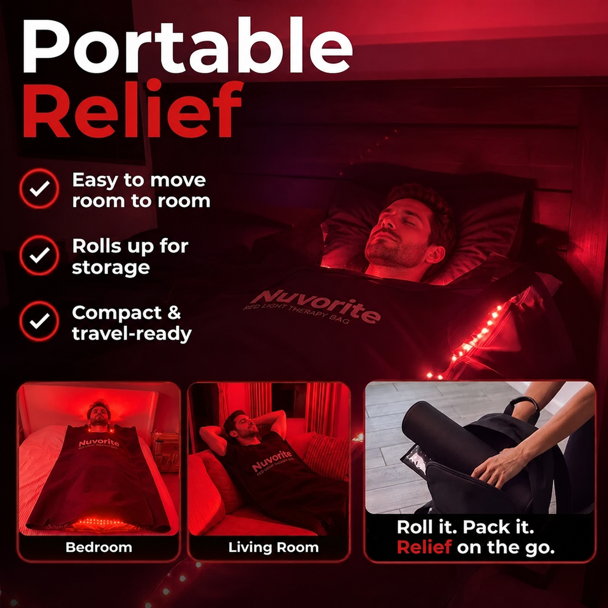 Nuvorite Red Light Wellness Mat