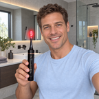 Nuvorite Replacement Brush Heads for Red Light Therapy Toothbrush – 4 Pack